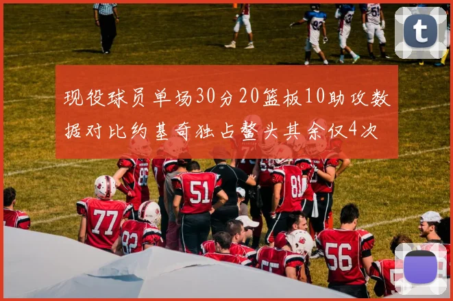 现役球员单场30分20篮板10助攻数据对比约基奇独占鳌头其余仅4次
