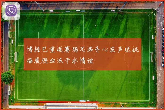 博格巴重返赛场兄弟齐心发声送祝福展现血浓于水情谊